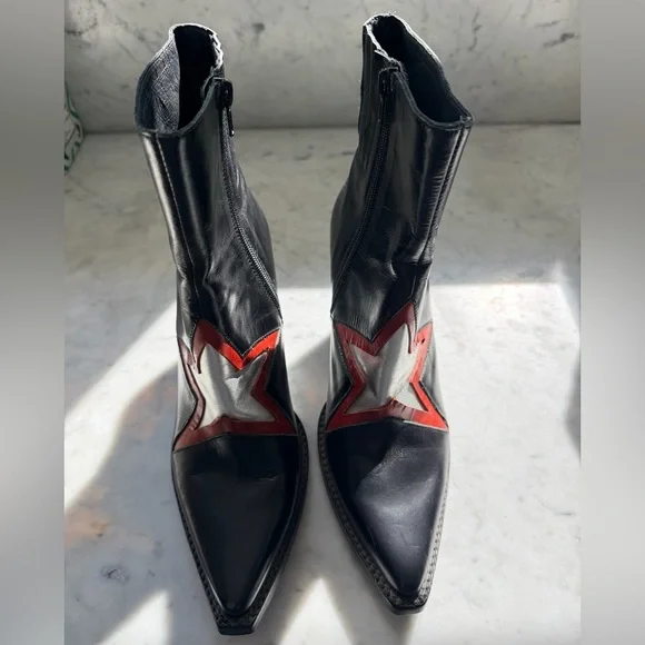 leather star boots ⭐️ - Picture 10 of 14